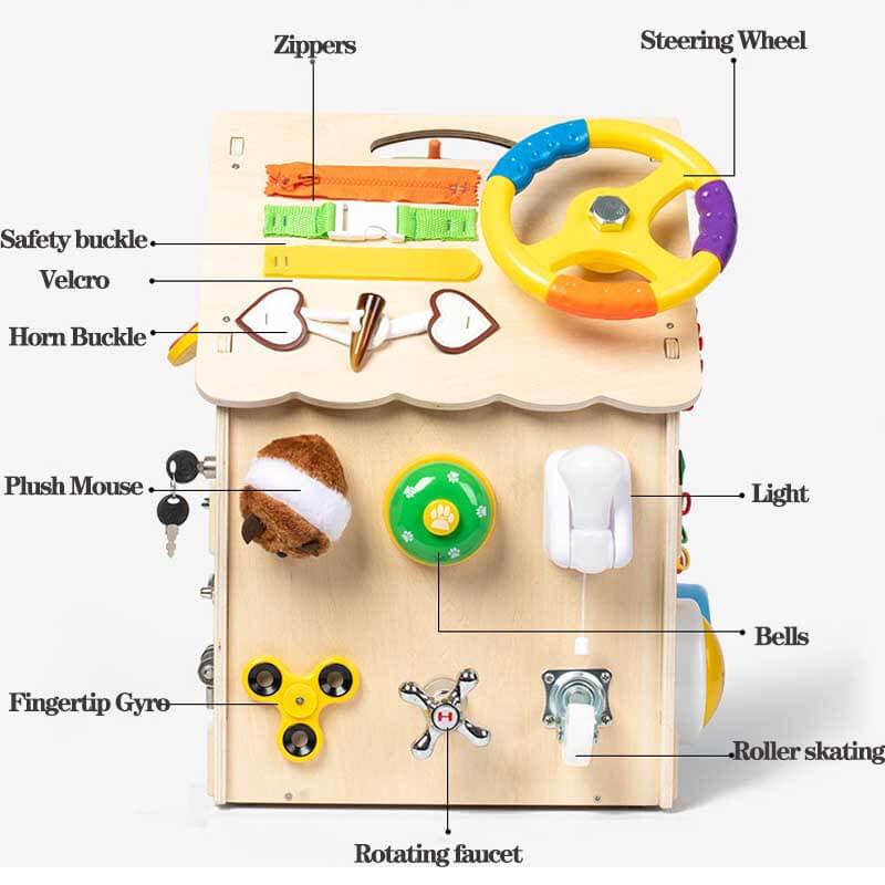 Bewohntes Montessori-Holzhaus 🏠 👶🏻