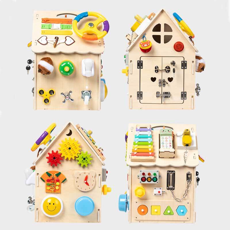 Bewohntes Montessori-Holzhaus 🏠 👶🏻