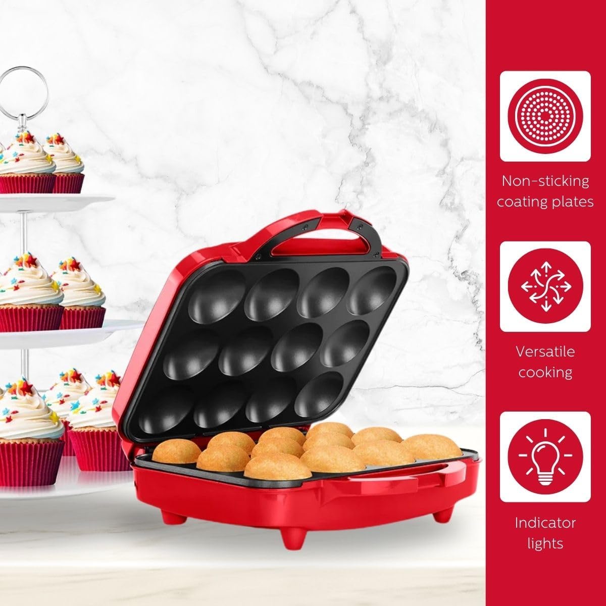 🧁 Schnelle Cupcakes Zuhause Backen – Holstein Cupcake Maker + GRATIS Rezeptbuch 📕 🎉